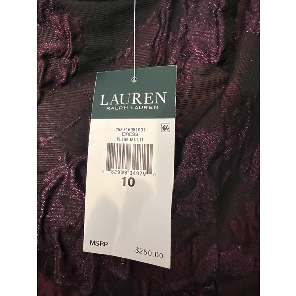 Fun and Flirty Lauren Ralph Lauren Evening Dress Size 10 - Picture 3 of 3